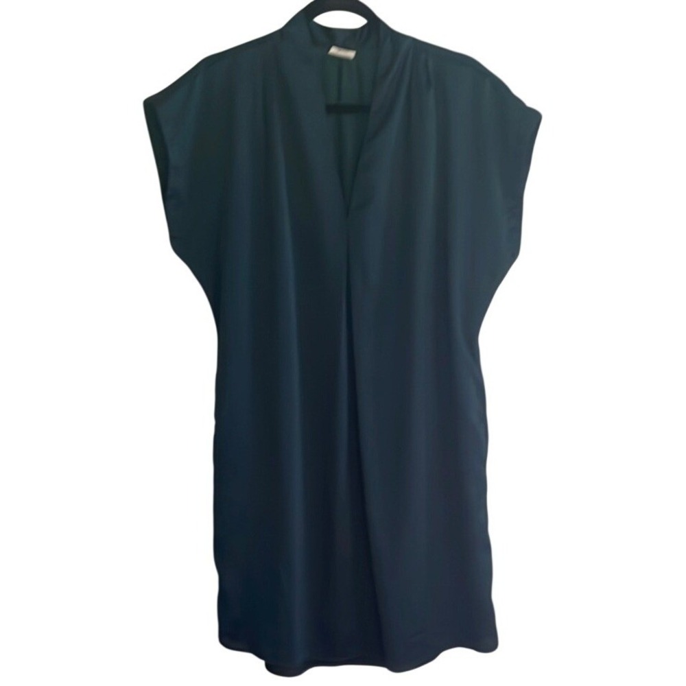 Good Hart‎ by Matilda Jane Teal Green V-Neck Cap Sleeve Shift Dress Medium